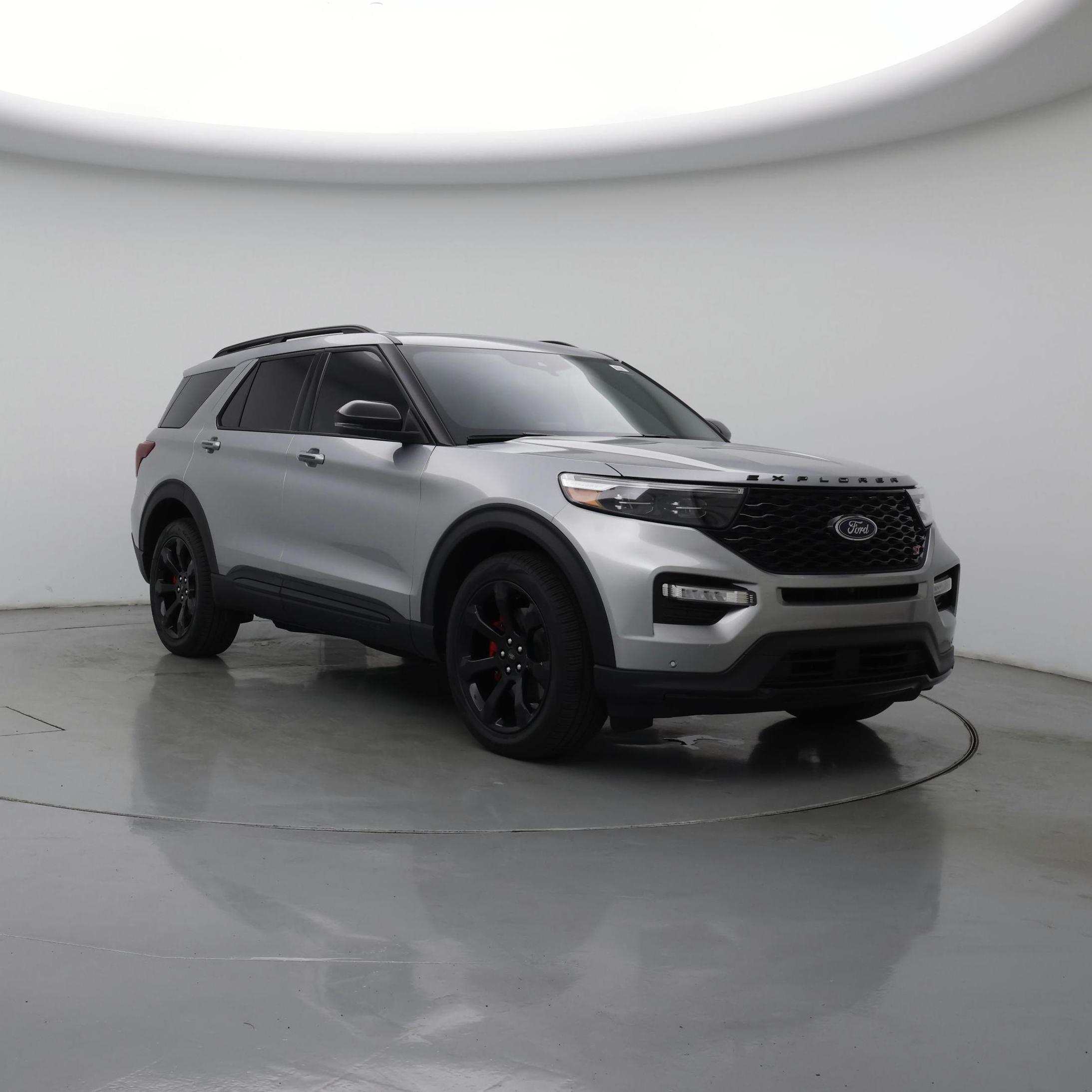 Silver 2023 Ford Explorer SUV / Crossover All-Wheel Drive Automatic