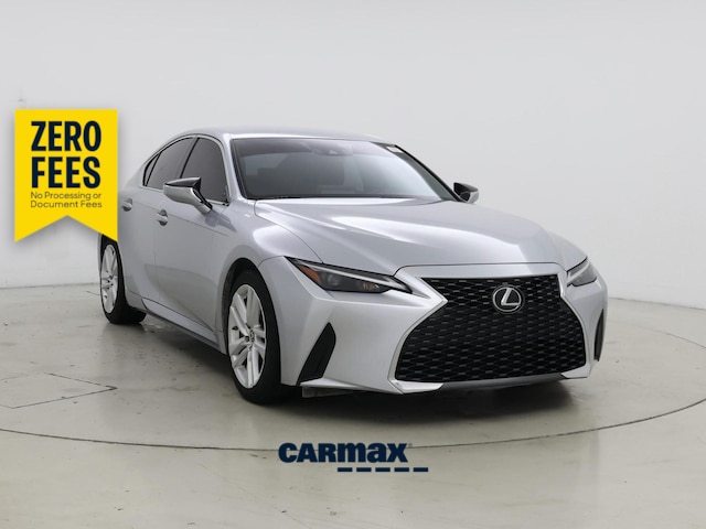 Silver 2021 Lexus IS Sedan Rear-Wheel Drive Automatic