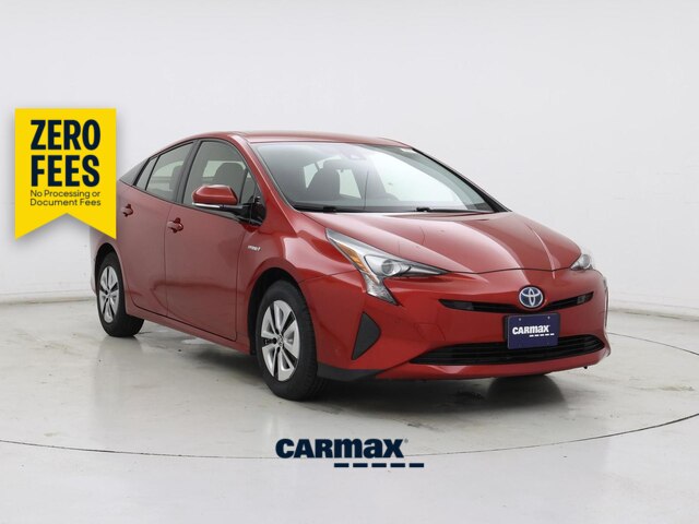 Red 2018 Toyota Prius Hatchback Front-Wheel Drive Automatic