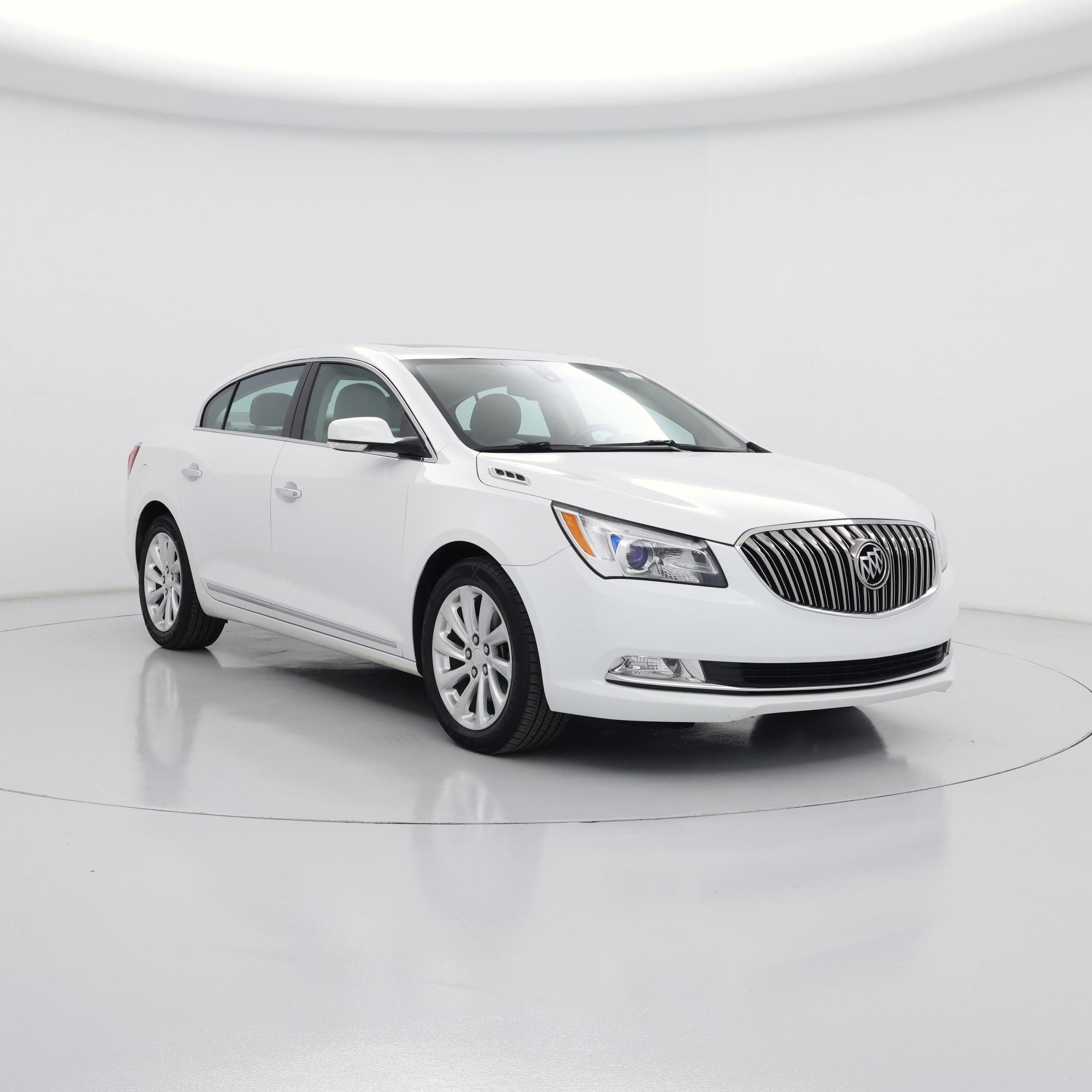 White 2014 Buick LaCrosse Sedan Front-Wheel Drive Automatic