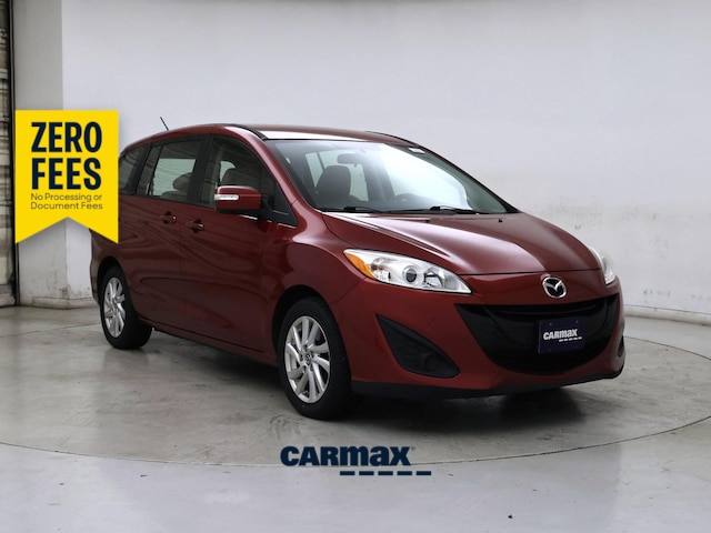 Red 2014 Mazda MAZDA5 Minivan Front-Wheel Drive Automatic