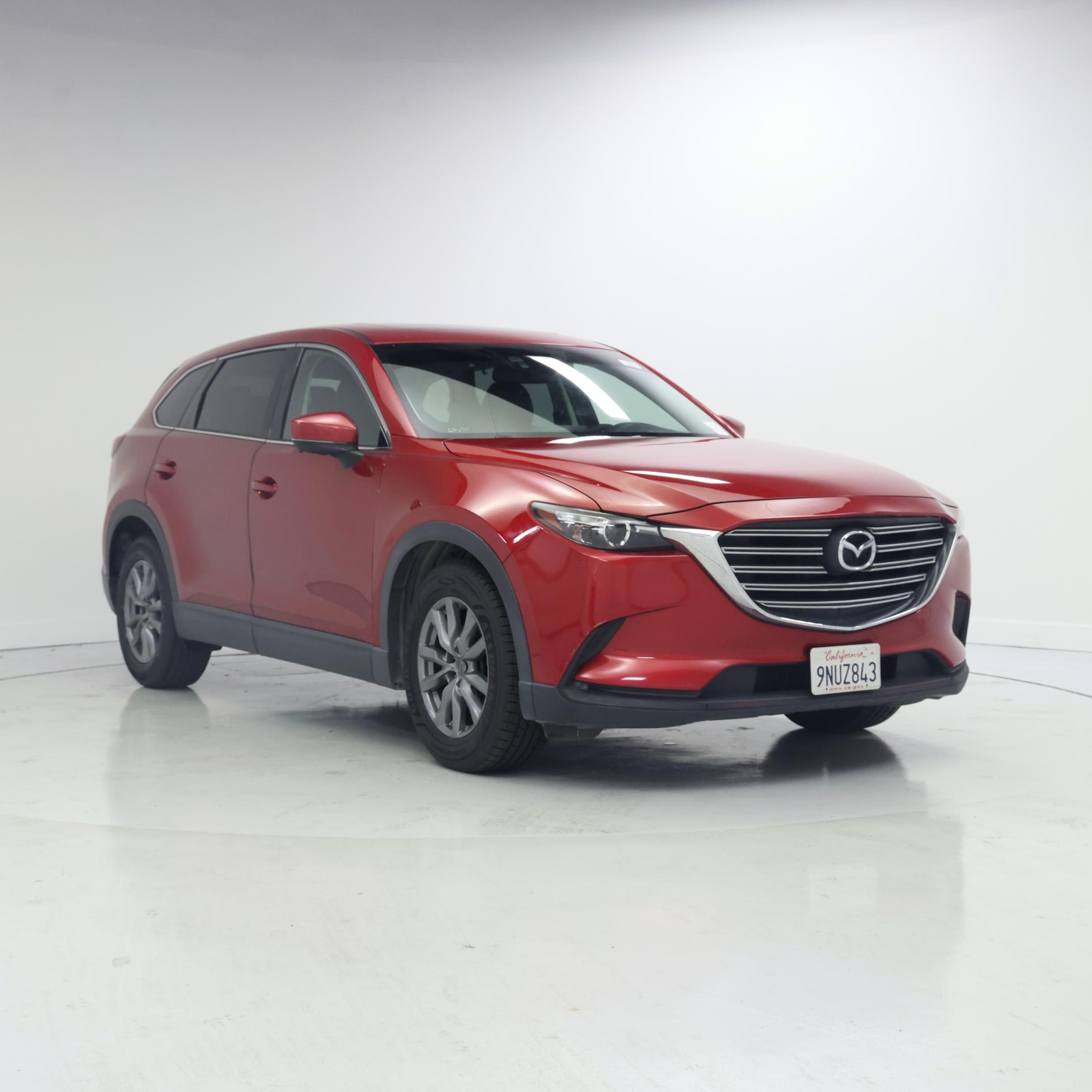 Red 2016 Mazda CX-9 SUV / Crossover Front-Wheel Drive Automatic