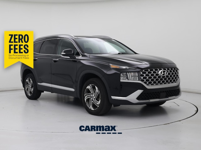 Black 2022 Hyundai Santa Fe SUV / Crossover All-Wheel Drive Automatic