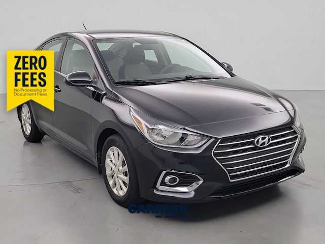 Black 2019 Hyundai Accent Sedan Front-Wheel Drive Automatic