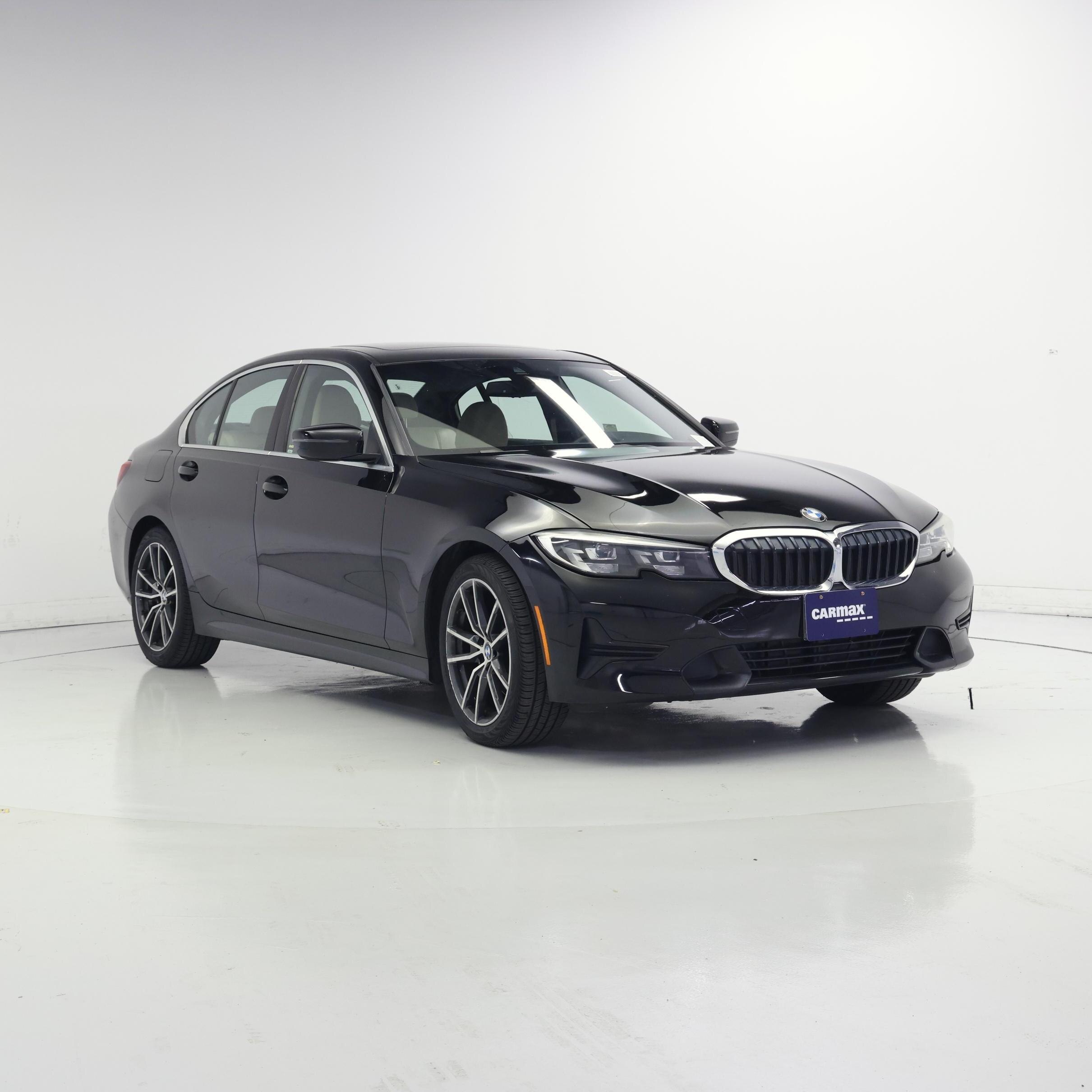 Black 2019 BMW 3 Series Sedan Rear-Wheel Drive Automatic