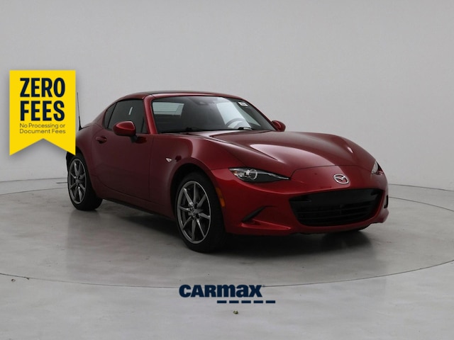 Red (Burgundy) 2023 Mazda MX-5 Miata Convertible Rear-Wheel Drive Manual