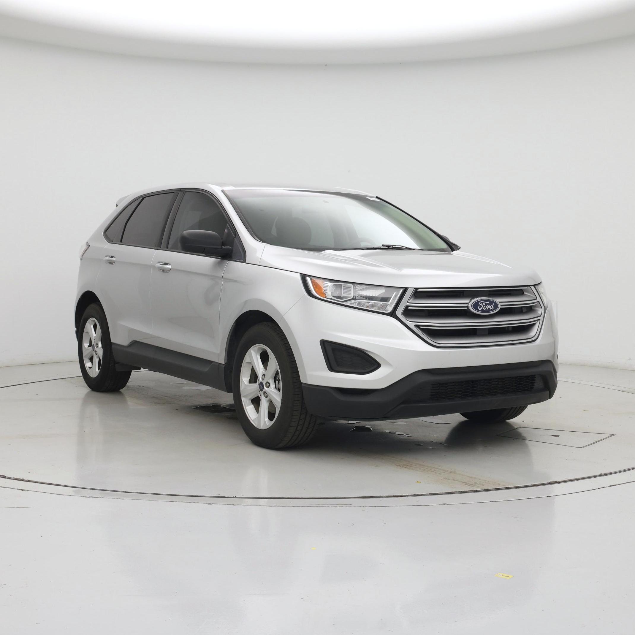 Silver 2018 Ford Edge SUV / Crossover Front-Wheel Drive Automatic