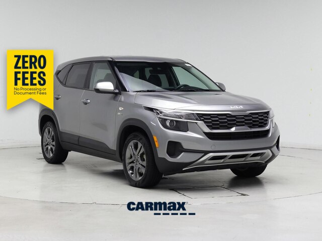 Silver 2023 Kia Seltos SUV / Crossover All-Wheel Drive Automatic