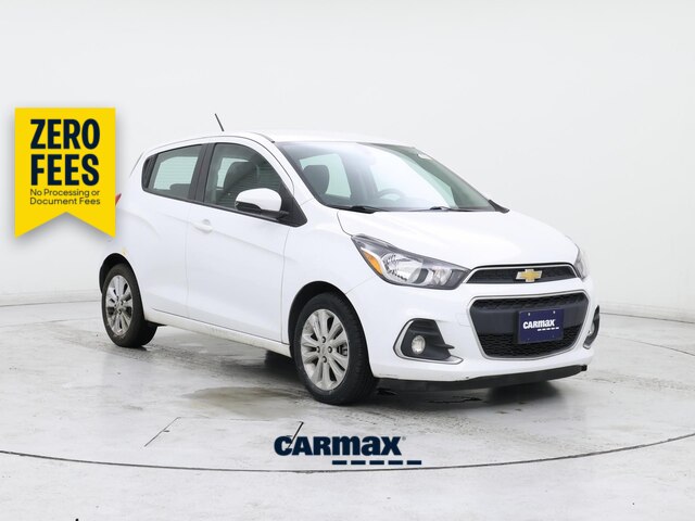 White 2016 Chevrolet Spark Hatchback Front-Wheel Drive Automatic