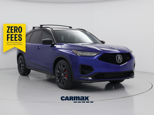Blue 2022 Acura MDX SUV / Crossover All-Wheel Drive Automatic