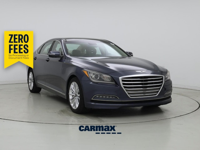 Blue 2016 Hyundai Genesis Sedan Automatic