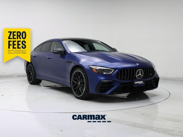 Blue 2024 Mercedes-Benz AMG GT Coupe All-Wheel Drive Automatic