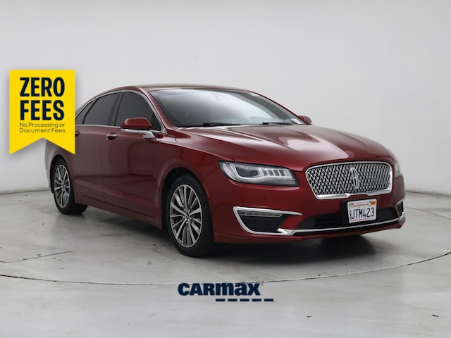 Red 2019 Lincoln MKZ Sedan All-Wheel Drive Automatic