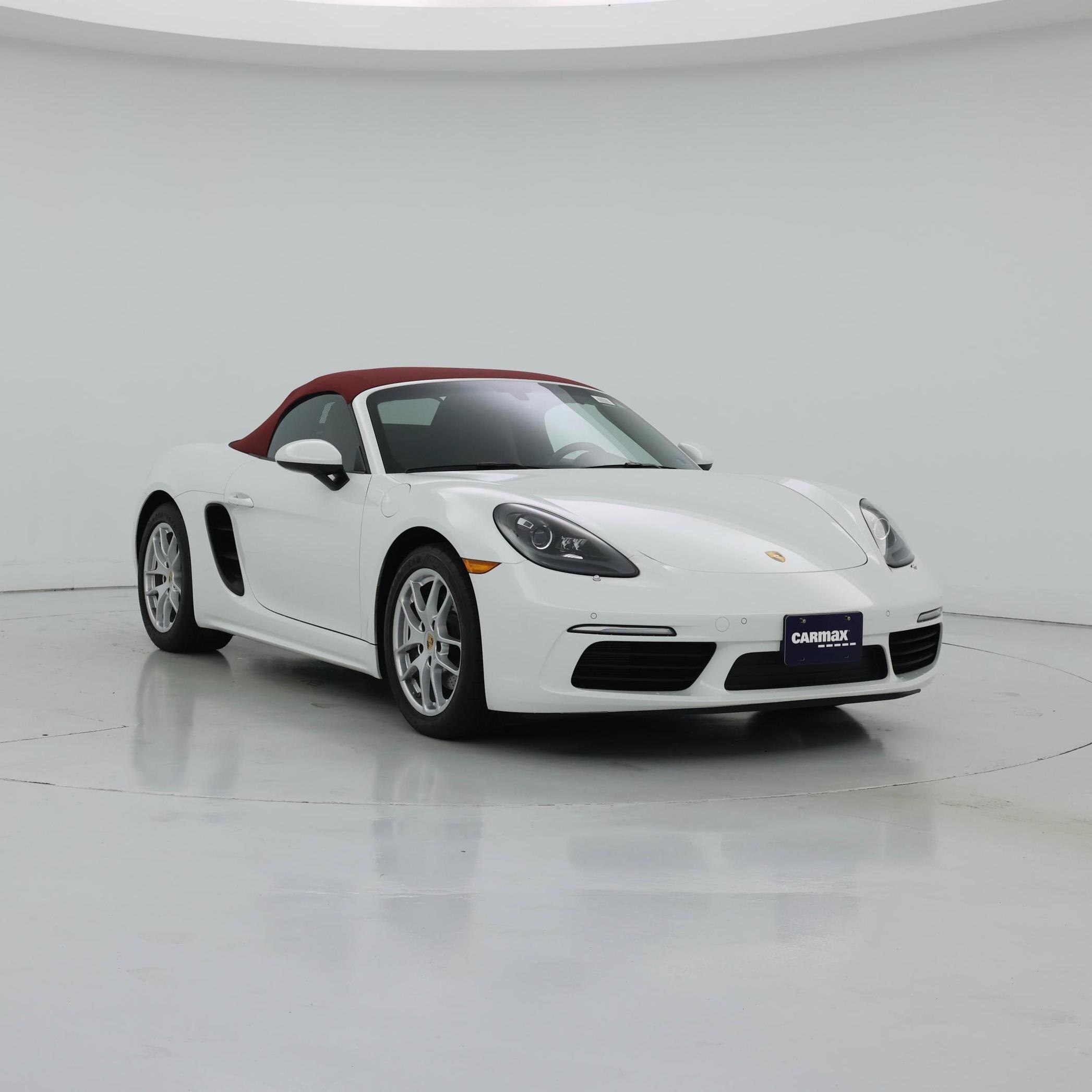 White 2024 Porsche 718 Boxster Convertible  Automatic