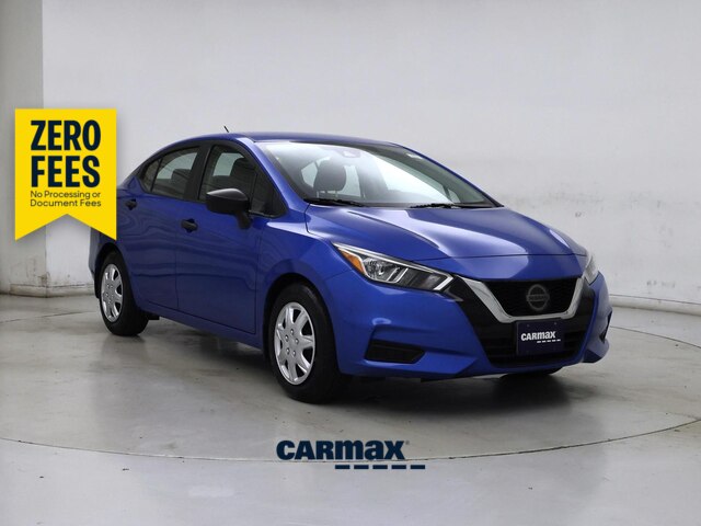 Blue 2020 Nissan Versa Sedan Front-Wheel Drive Automatic