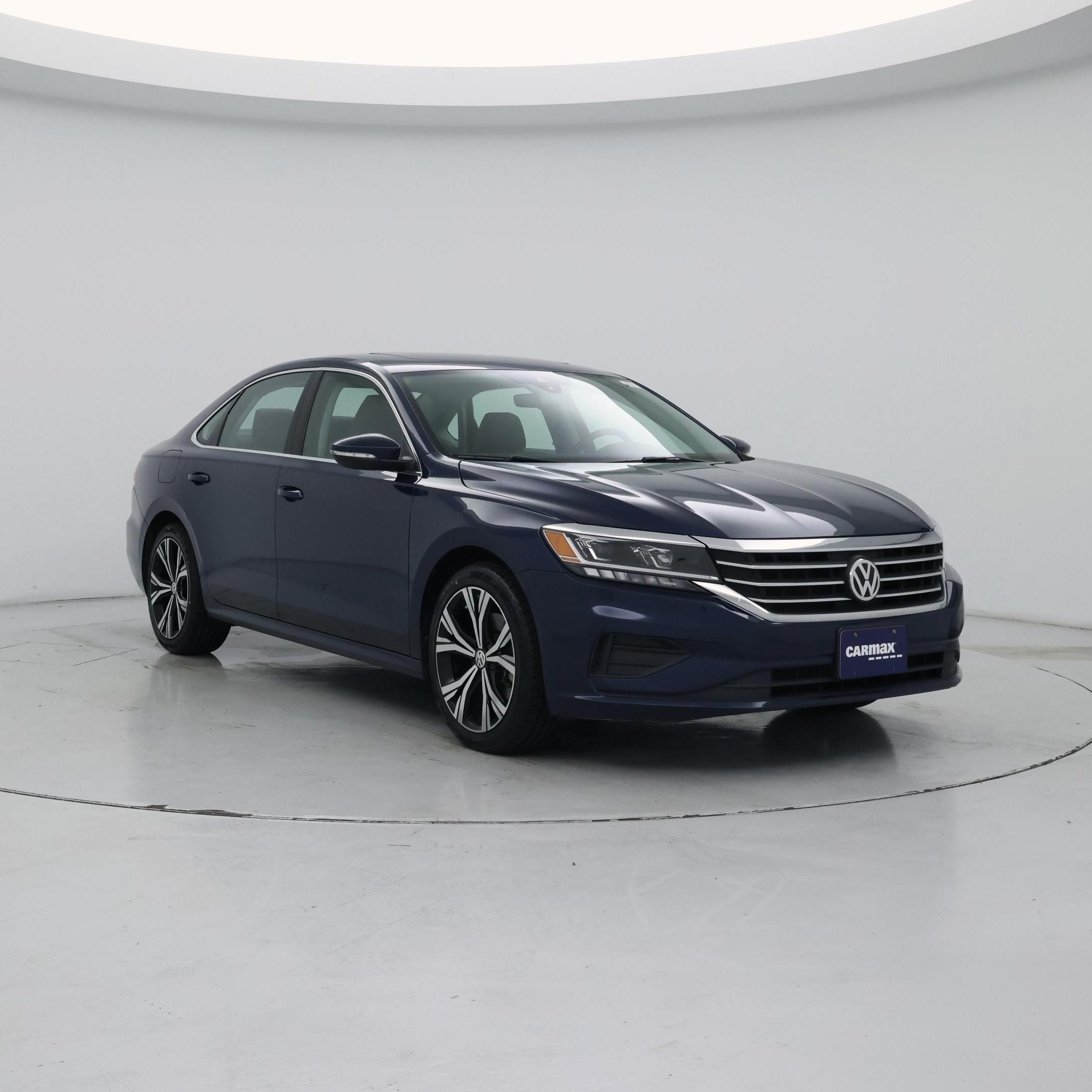 Blue 2022 Volkswagen Passat Sedan Front-Wheel Drive Automatic