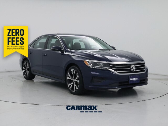 Blue 2022 Volkswagen Passat Sedan Front-Wheel Drive Automatic