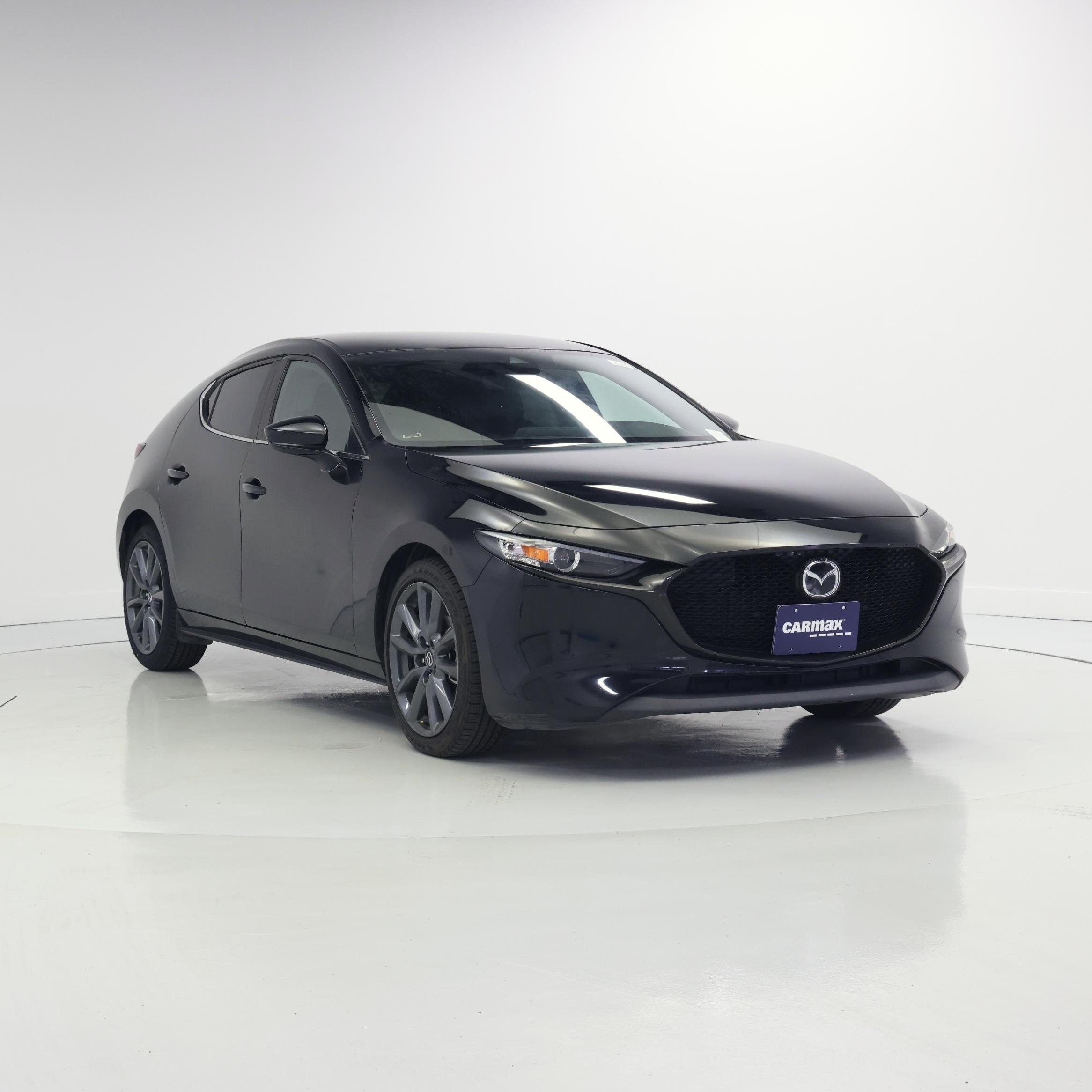 Black 2023 Mazda MAZDA3 Hatchback Front-Wheel Drive Automatic