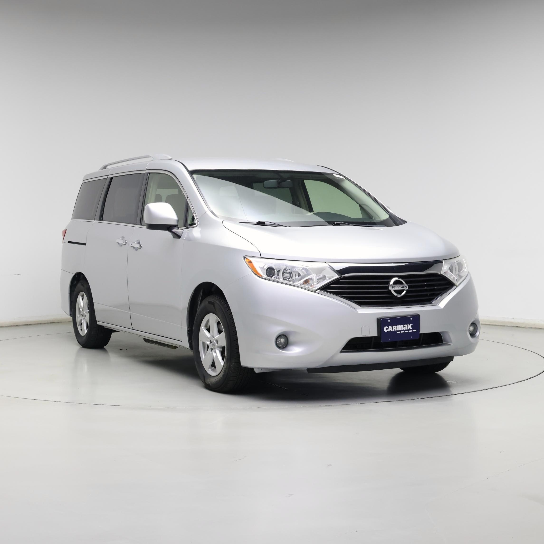 Silver 2017 Nissan Quest Minivan Front-Wheel Drive Automatic