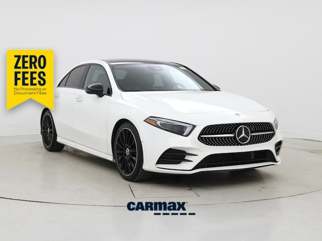 White 2019 Mercedes-Benz A-Class Sedan All-Wheel Drive Automatic