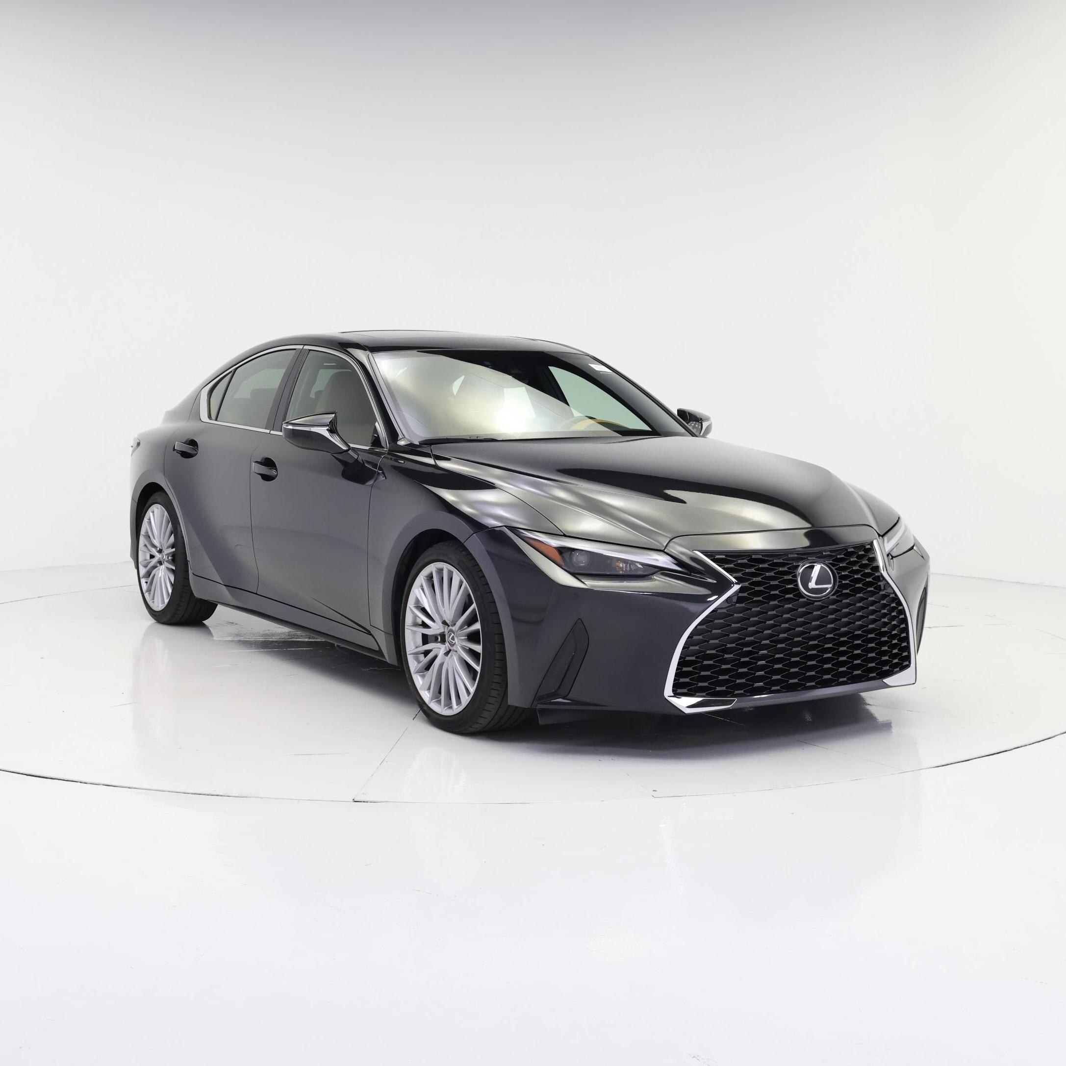 Black 2025 Lexus IS Sedan Rear-Wheel Drive Automatic