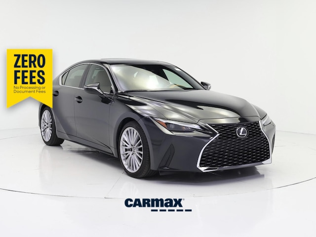 Black 2025 Lexus IS Sedan Rear-Wheel Drive Automatic