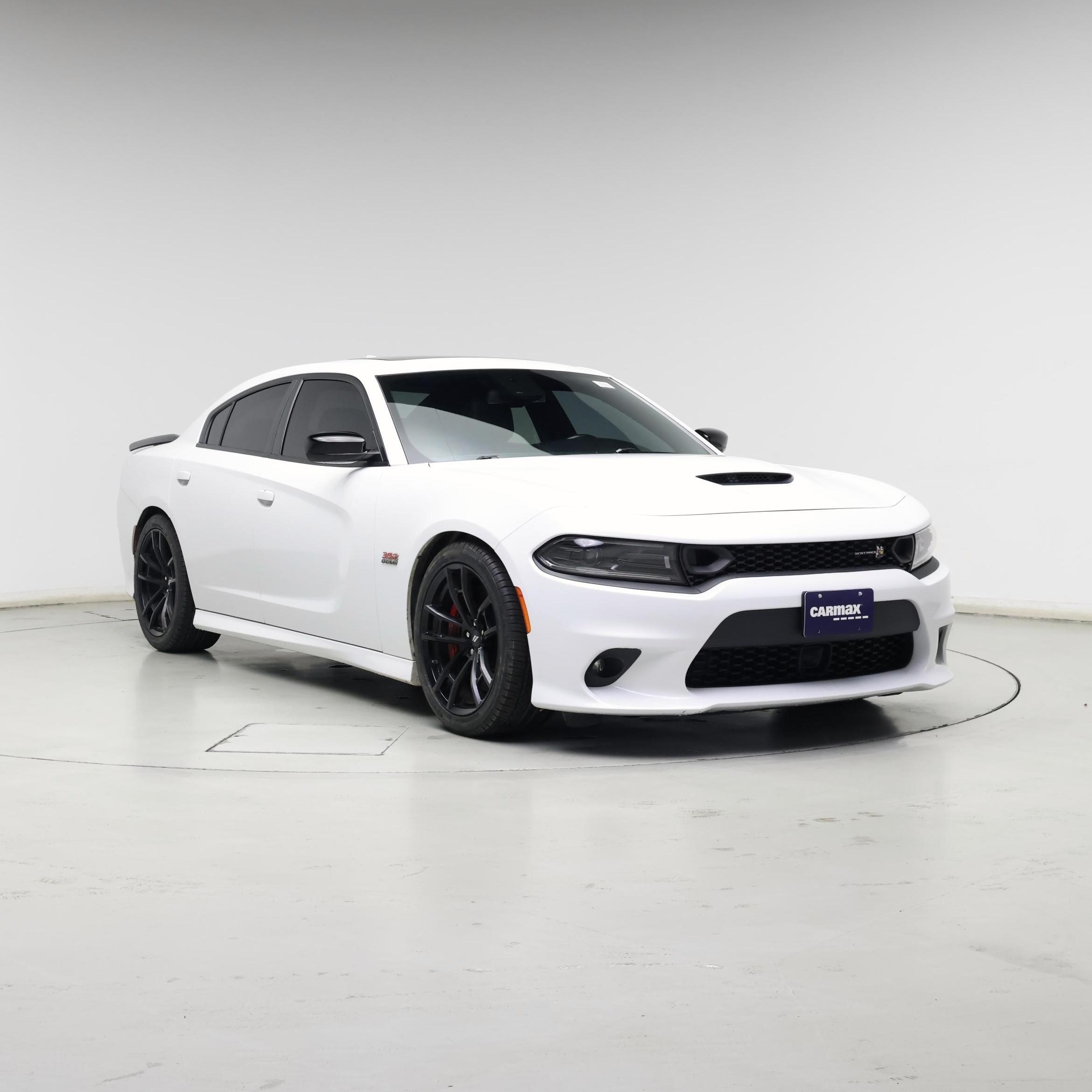White 2023 Dodge Charger Sedan Rear-Wheel Drive Automatic