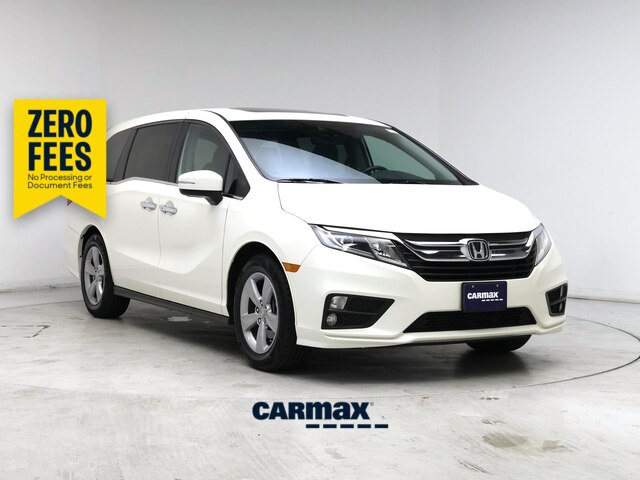 White 2019 Honda Odyssey Minivan Front-Wheel Drive Automatic