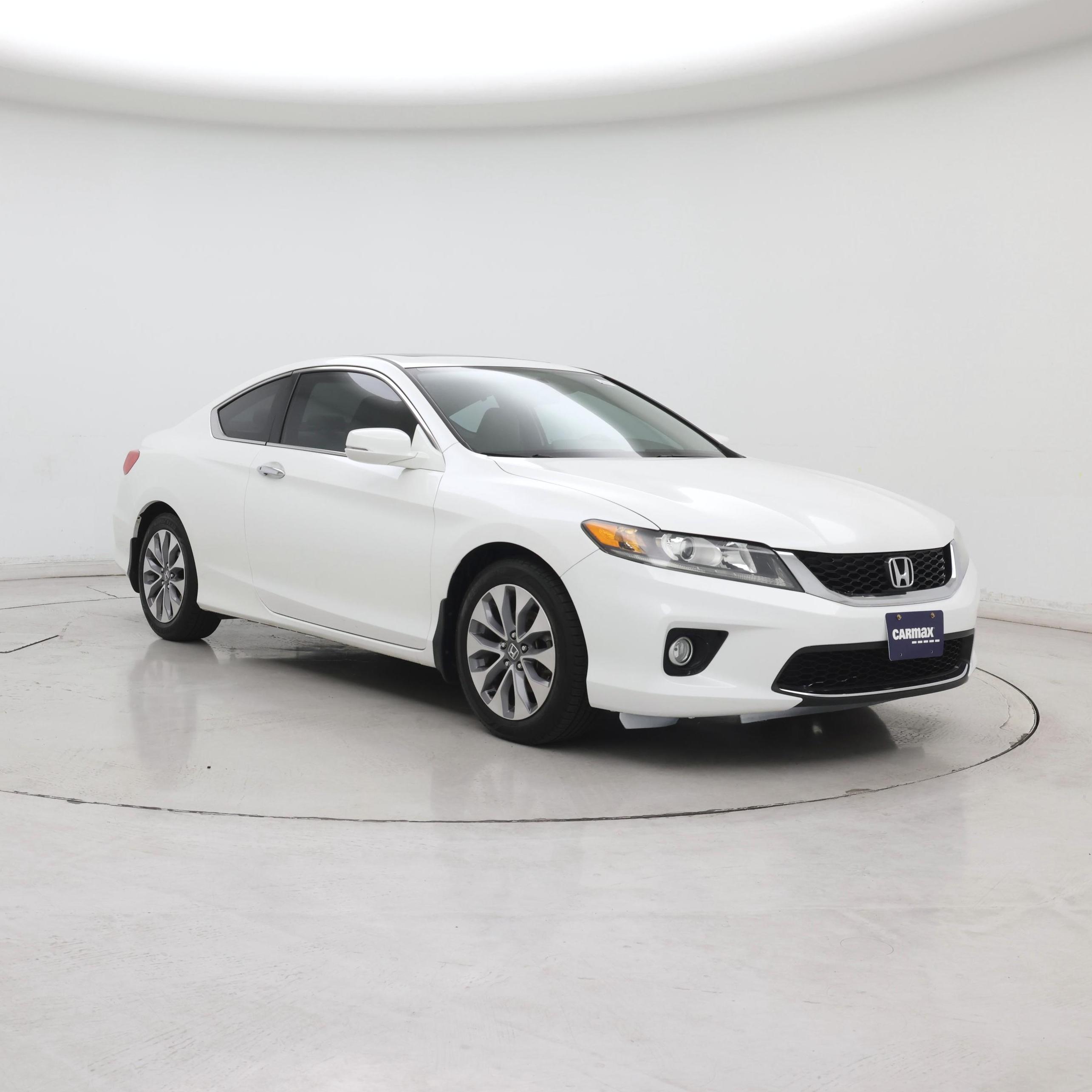 White 2014 Honda Accord Coupe Coupe Front-Wheel Drive Automatic