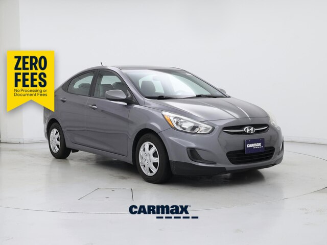 Gray 2015 Hyundai Accent Sedan Front-Wheel Drive Automatic