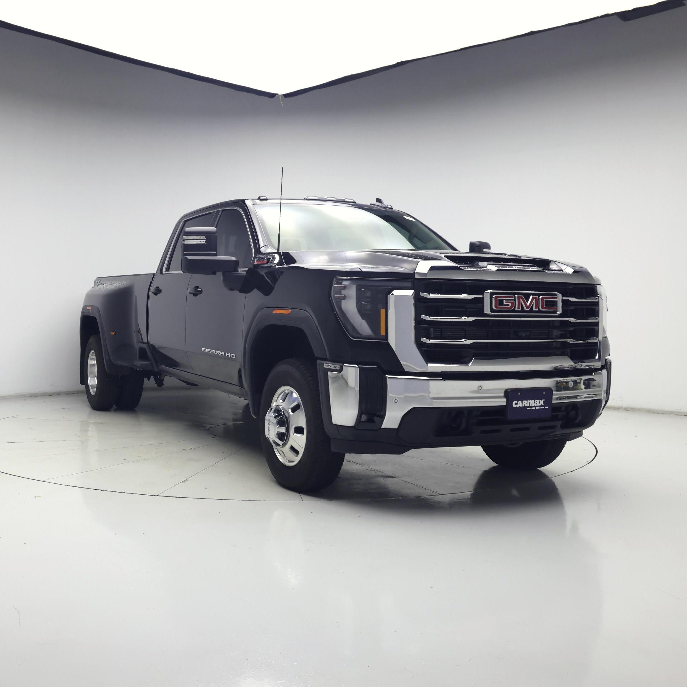 Black 2026 GMC Sierra 3500HD Pickup Truck Four-Wheel Drive Automatic