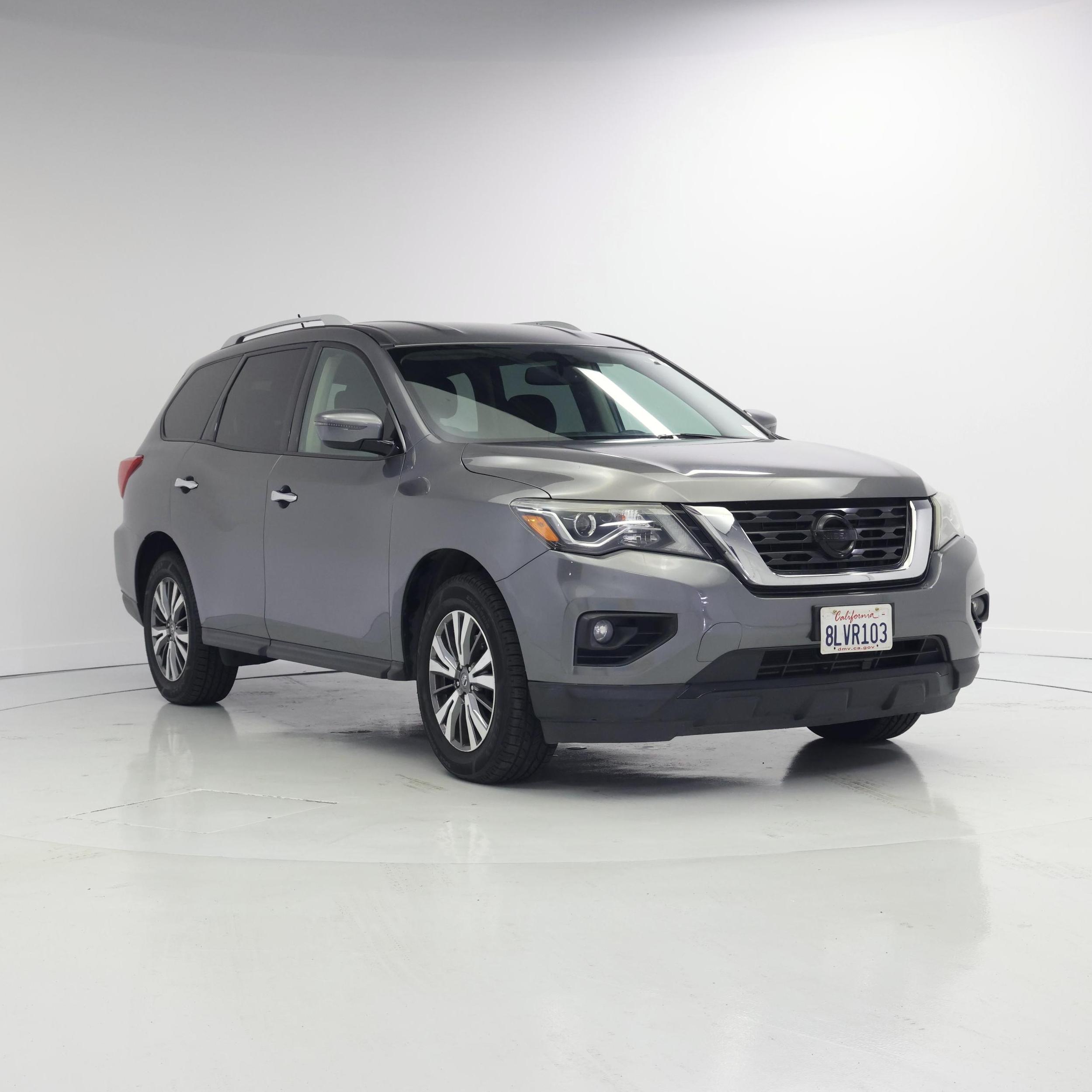 Gray 2018 Nissan Pathfinder SUV / Crossover Four-Wheel Drive Automatic