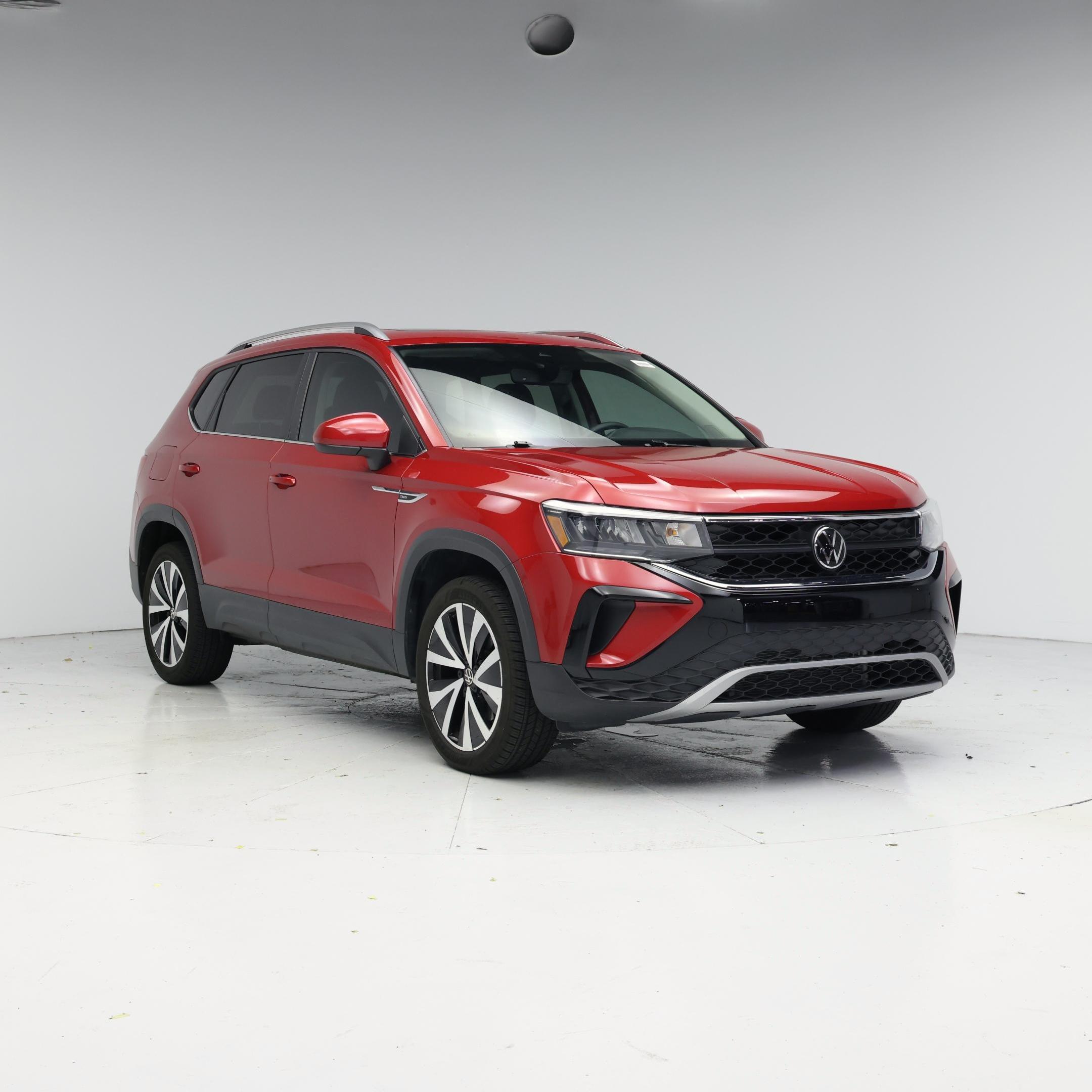 Red 2023 Volkswagen Taos SUV / Crossover Front-Wheel Drive Automatic