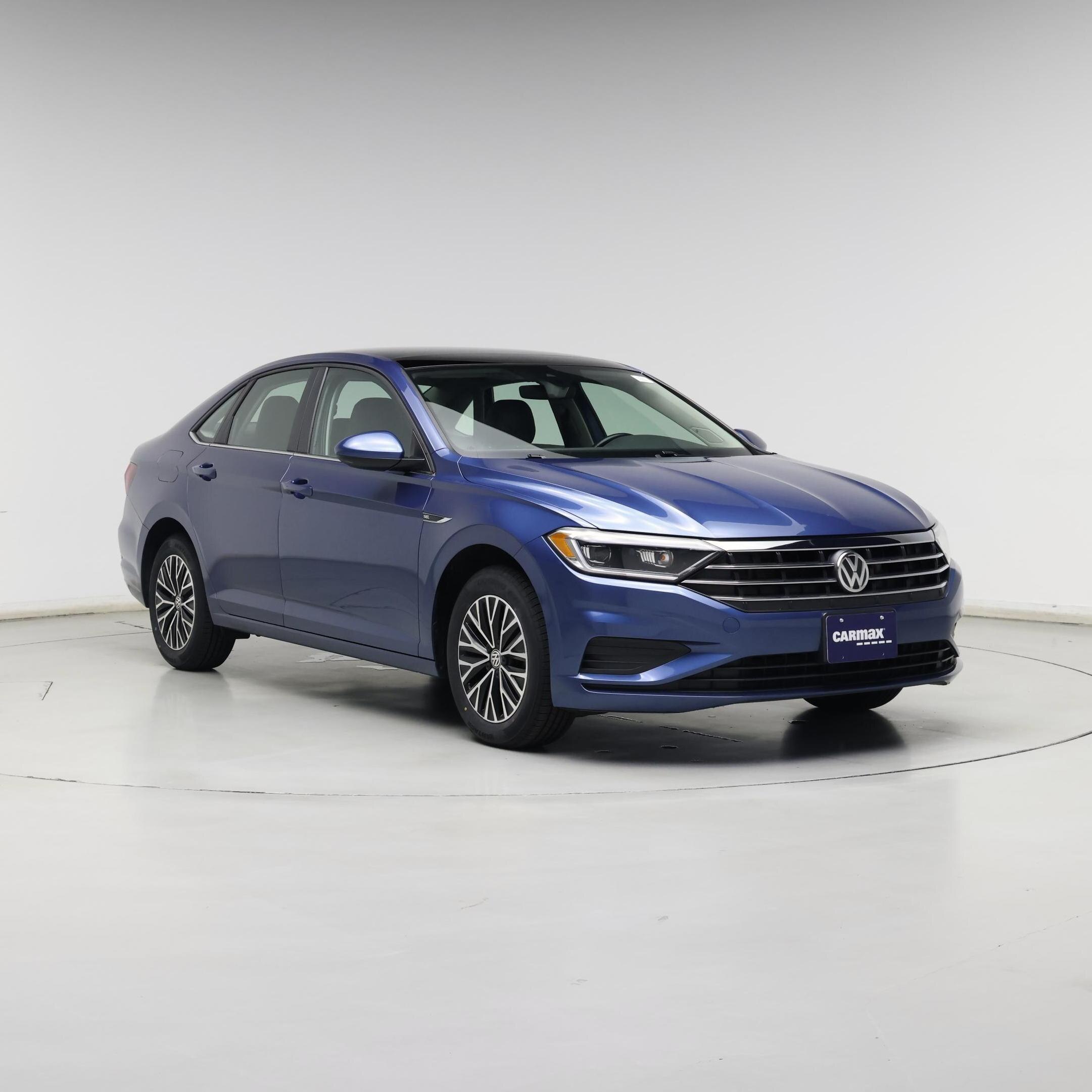 Blue 2019 Volkswagen Jetta Sedan Front-Wheel Drive Automatic