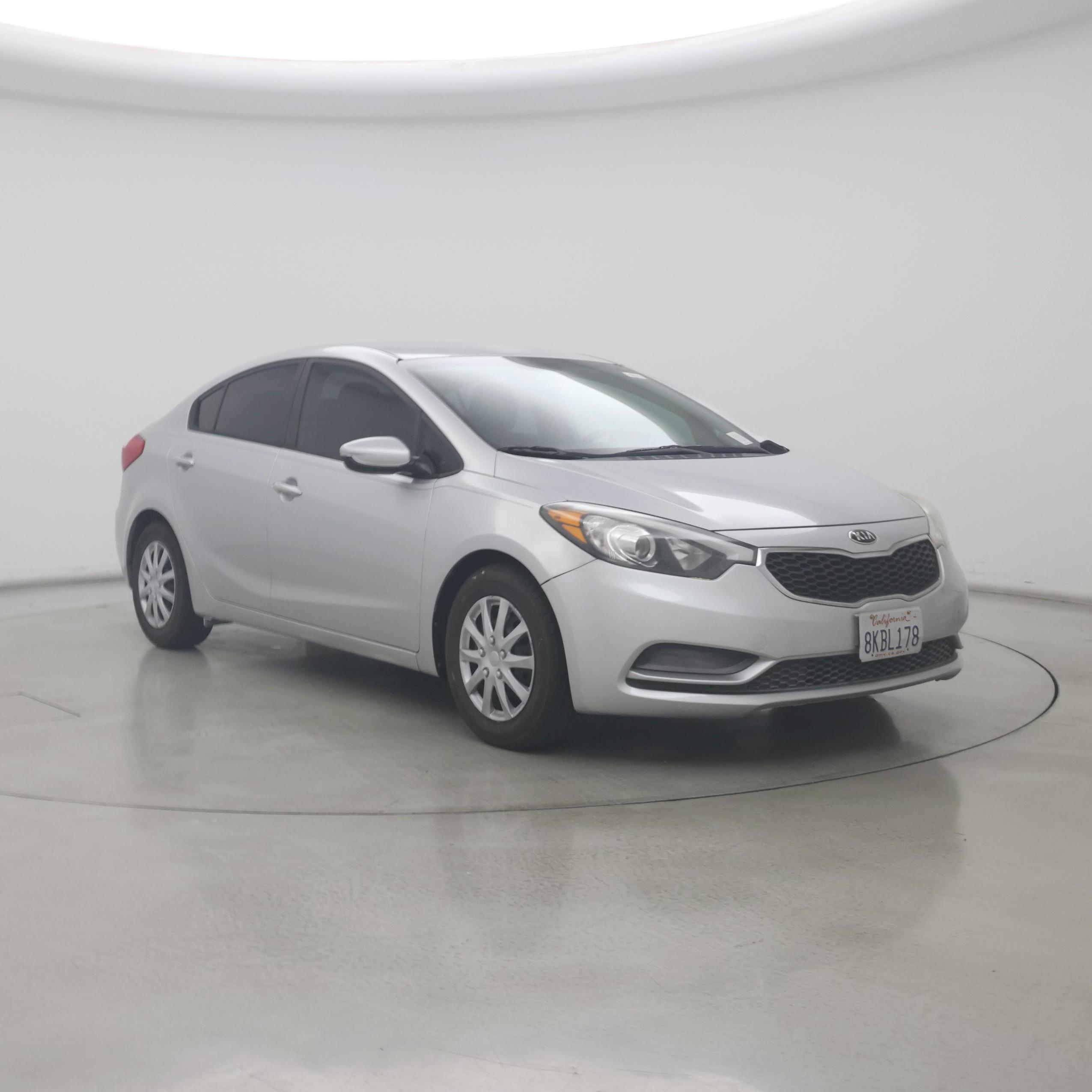 Silver 2015 Kia Forte Sedan Front-Wheel Drive Automatic