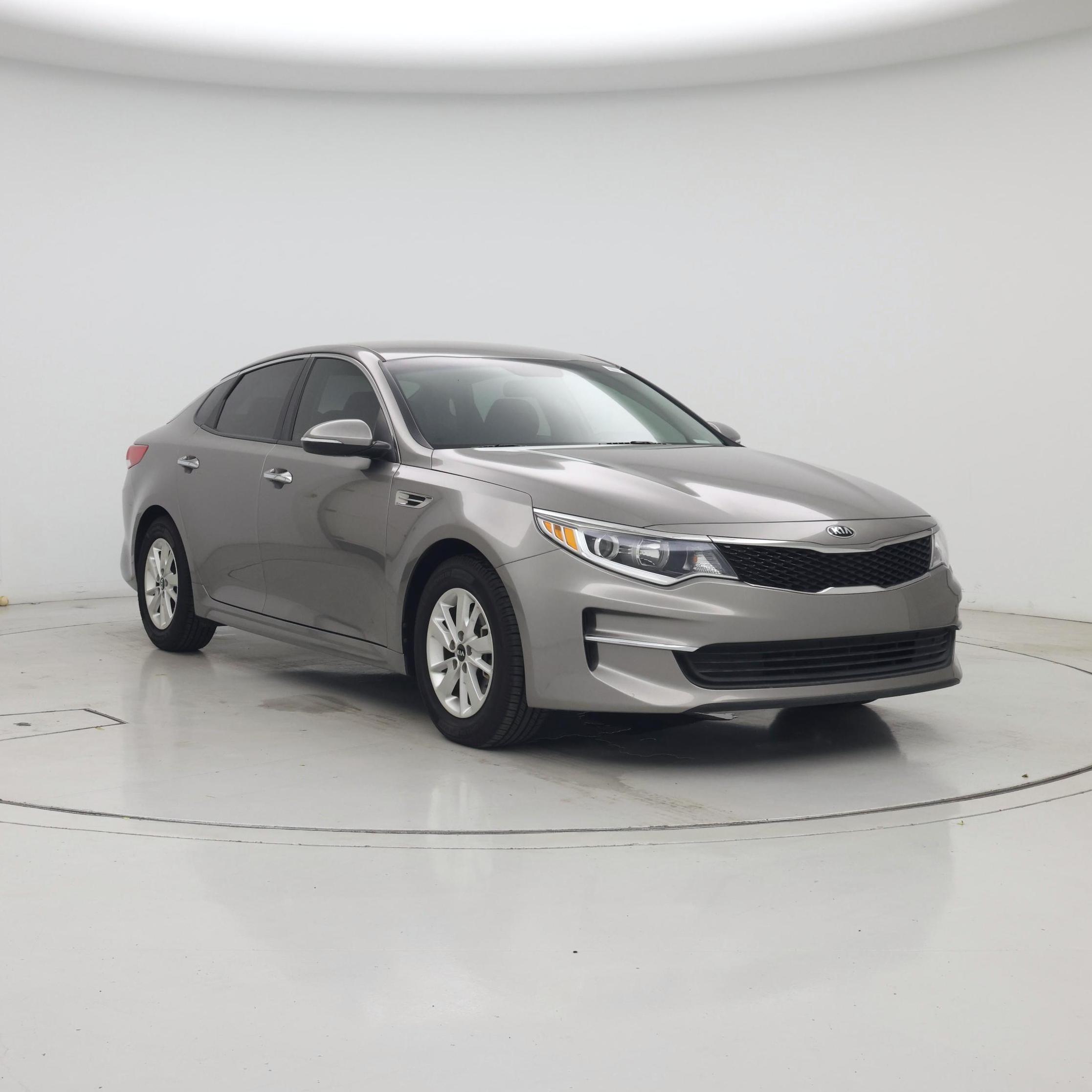 Gray 2018 Kia Optima Sedan Front-Wheel Drive Automatic