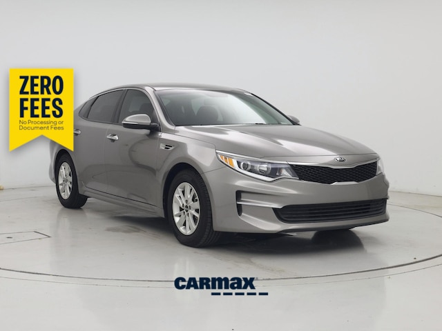 Gray 2018 Kia Optima Sedan Front-Wheel Drive Automatic