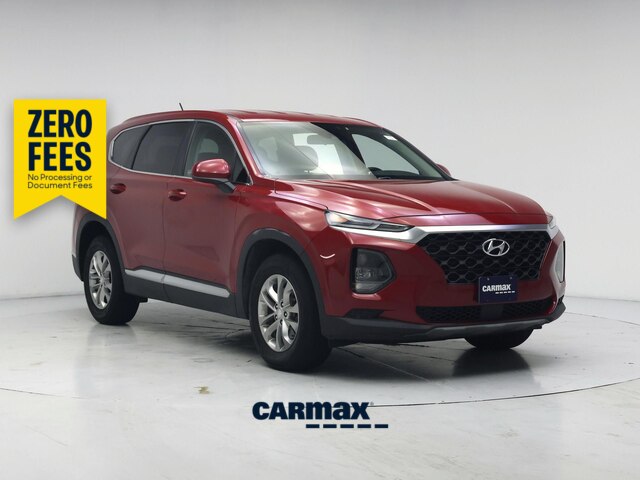 Red 2019 Hyundai Santa Fe SUV / Crossover All-Wheel Drive Automatic