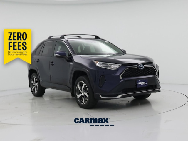 Blue 2021 Toyota RAV4 Prime SUV / Crossover All-Wheel Drive Automatic