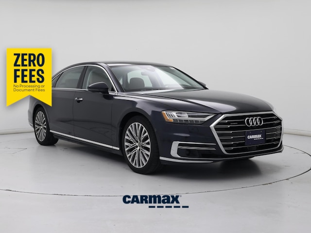 Blue 2019 Audi A8 Sedan All-Wheel Drive Automatic