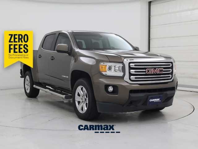 Gray 2016 GMC Canyon Pickup Truck Four-Wheel Drive Automatic