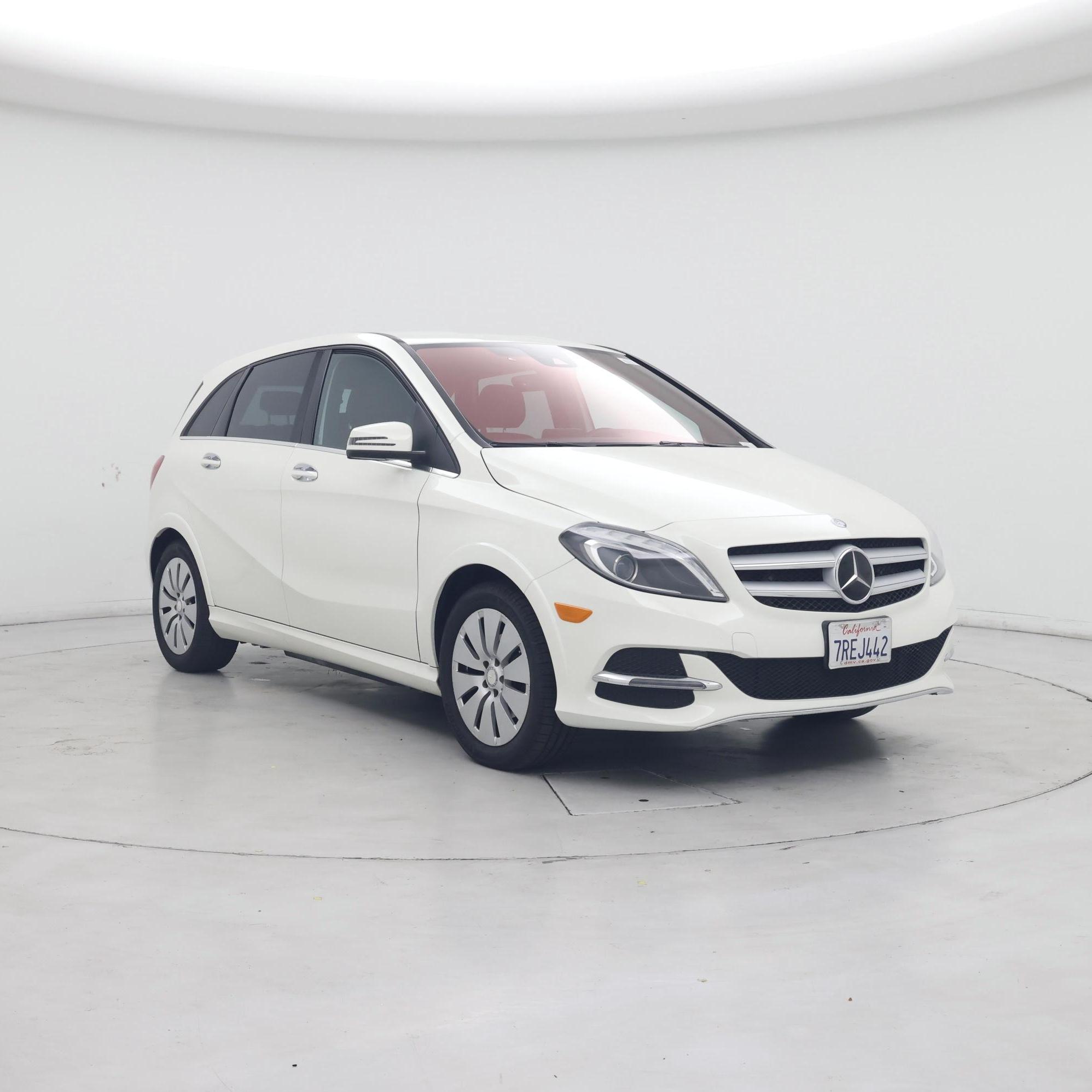 White 2016 Mercedes-Benz B-Class Wagon Front-Wheel Drive Automatic