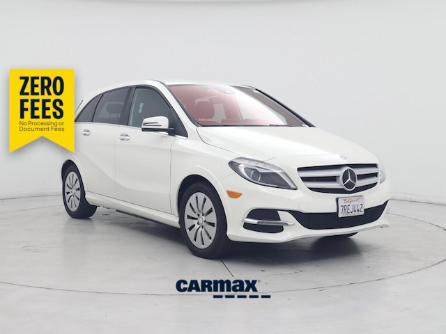 White 2016 Mercedes-Benz B-Class Wagon Front-Wheel Drive Automatic