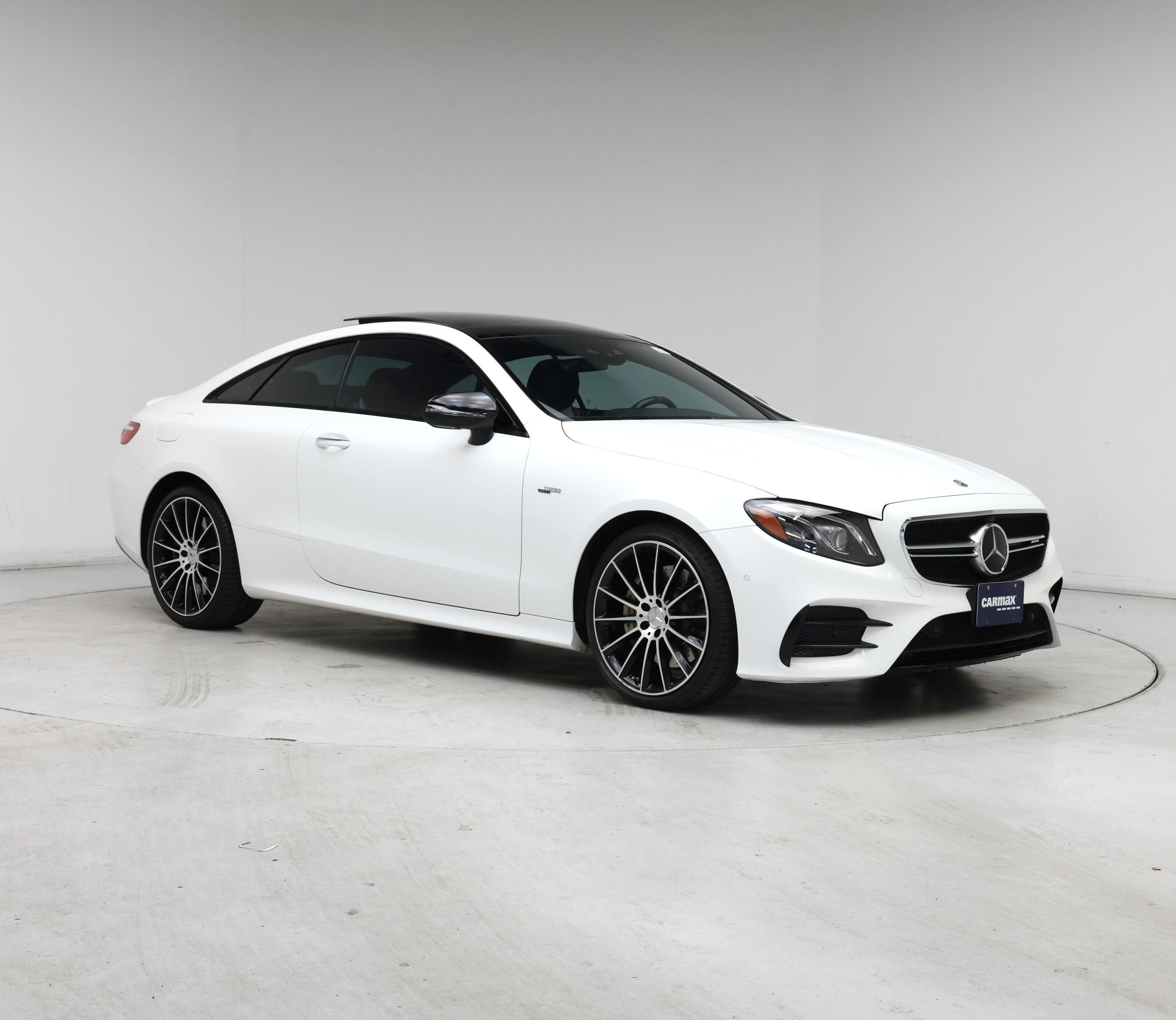 White 2019 Mercedes-Benz E-Class Coupe All-Wheel Drive Automatic