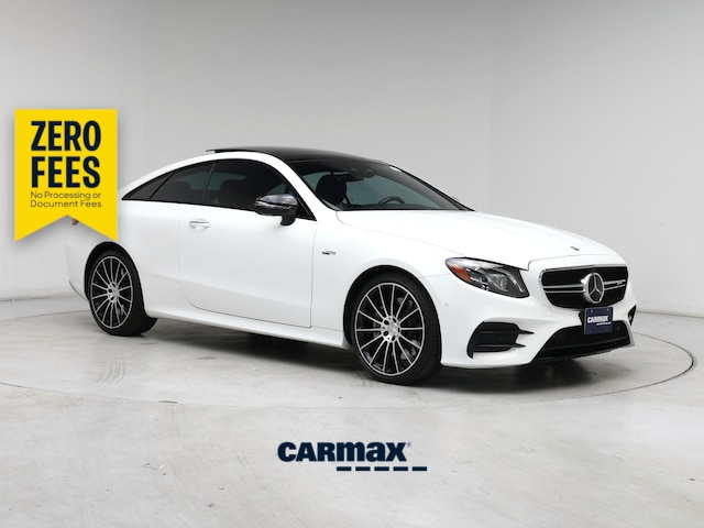White 2019 Mercedes-Benz E-Class Coupe All-Wheel Drive Automatic