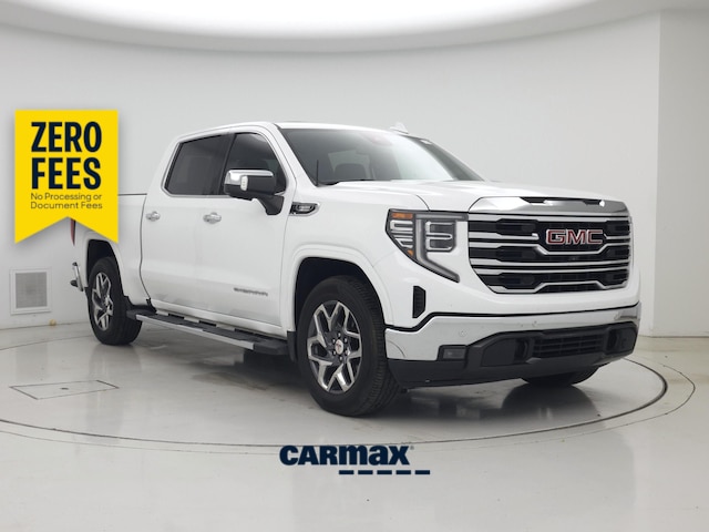 White 2022 GMC Sierra 1500 Pickup Truck Four-Wheel Drive Automatic