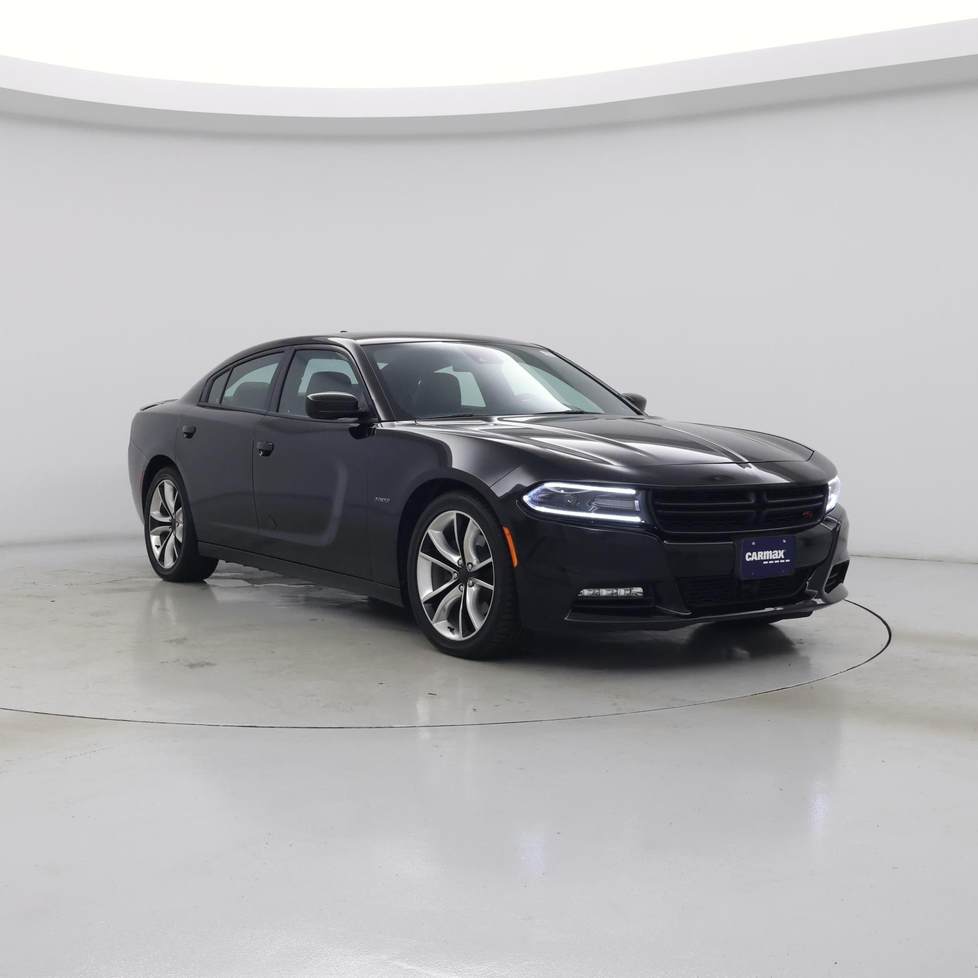 Black 2016 Dodge Charger Sedan Rear-Wheel Drive Automatic