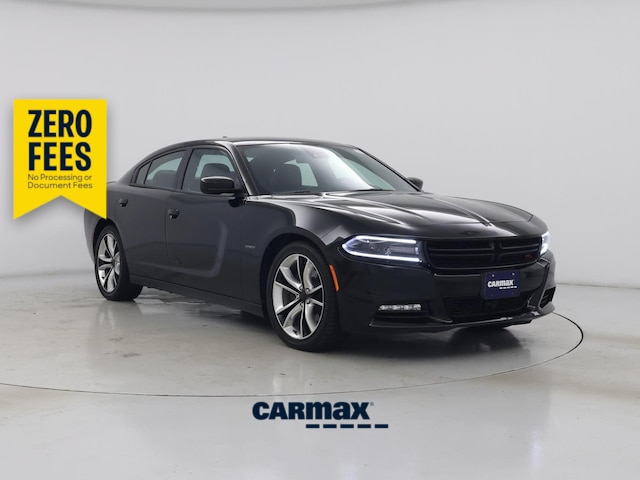 Black 2016 Dodge Charger Sedan Rear-Wheel Drive Automatic