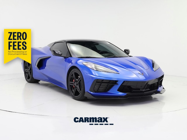 Blue 2026 Chevrolet Corvette Convertible Rear-Wheel Drive Automatic