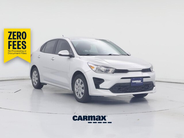 Silver 2023 Kia Rio Sedan Front-Wheel Drive Automatic